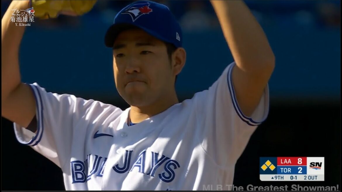 [Yusei Kikuchi]Le relève a lancé en 6e position après la 9e manche avec 2 retraits et les bases chargées !  ! Après avoir frappé les Angels Aguilar dans les airs, le prochain objectif est d'avoir une chance d'être le lanceur partant !