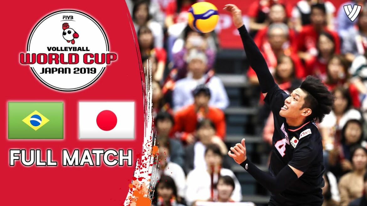 Brésil 🆚 Japon - Match Complet |  Coupe du monde de volleyball masculin 2019
