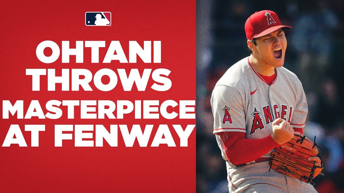 SHOHEI OHTANI MET UNE SHO ABSOLUE AU FENWAY PARK !!  (Bannis 11 en 7 manches, drives en 1 point)