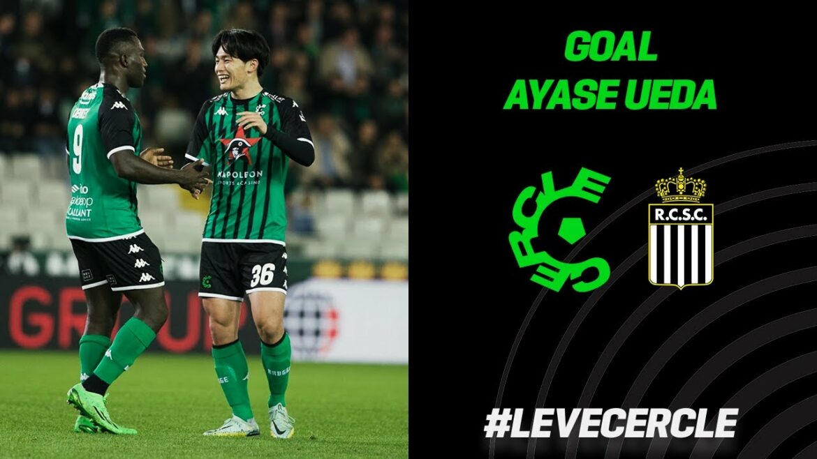 CERCLE BRUGGE-CHARLEROI |  BUT Ayase Ueda (2-0)