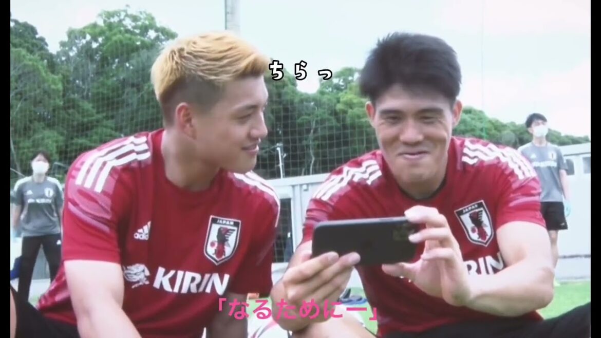 Équipe nationale du Japon duo du même âge☺️☺️👼🏻Doan Ritsu 👼🏻Takehiro Tomiyasu 👼🏻PSV 👼🏻Arsenal 👼🏻Équipe nationale japonaise de football