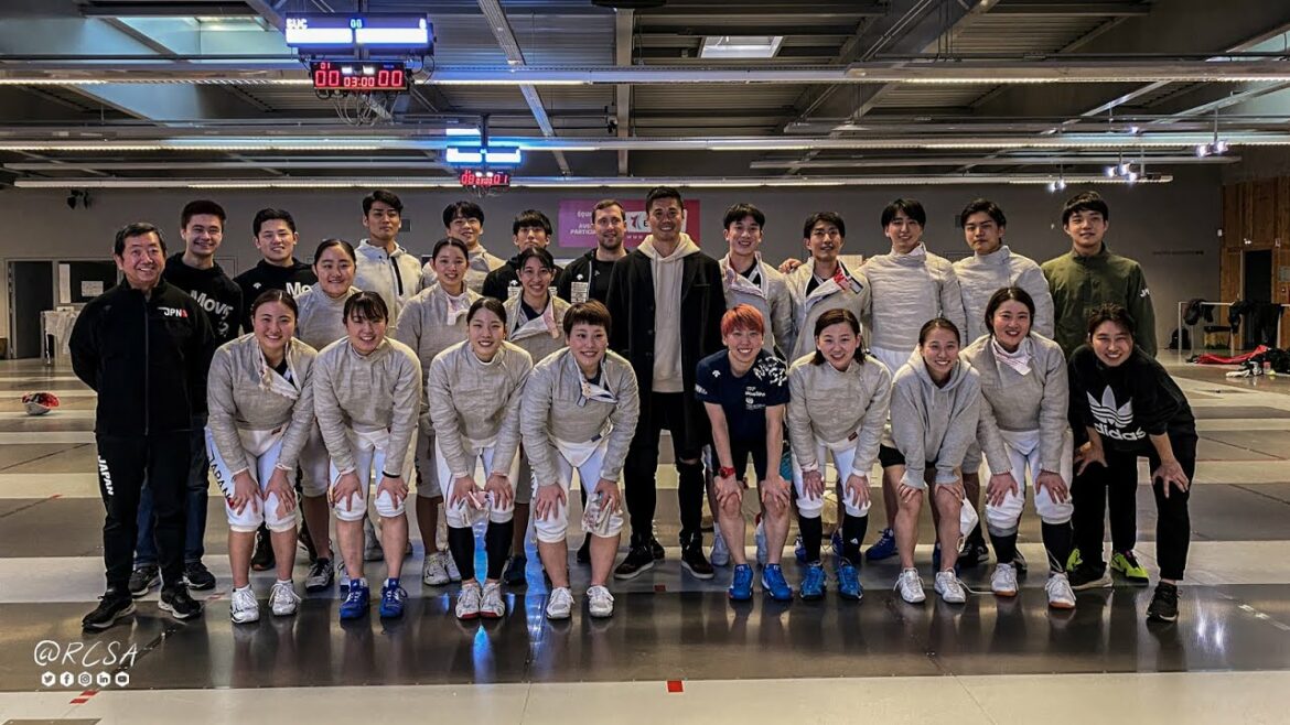 Eiji Kawashima à la rencontre des sabreuses japonaises