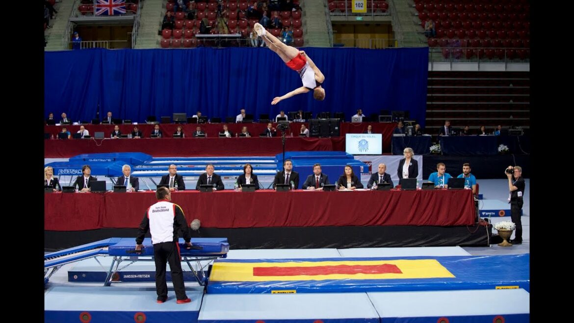 Vivez votre sport : Daniel Schmidt - gymnastique trampoline
