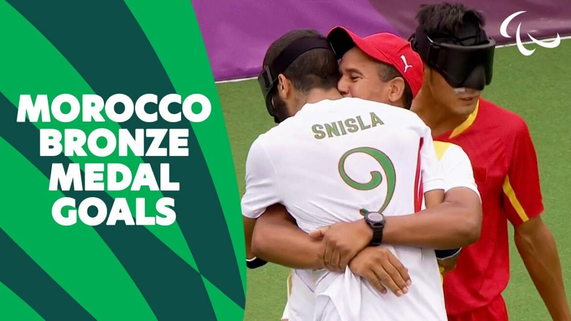 La demi-finale inoubliable du Maroc🥉|  Football aveugle |  Jeux paralympiques de Tokyo 2020
