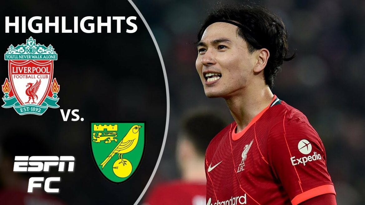 Le doublé de Takumi Minamino soulève Liverpool au-dessus de Norwich |  Faits saillants de la FA Cup |  ESPN FC
