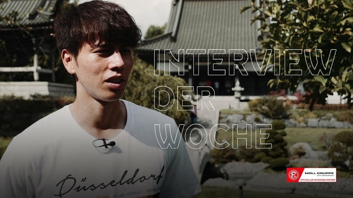 INTERVIEW | Ao Tanaka im Interview der Woche | Vor #F95FCH | Fortuna Düsseldorf |