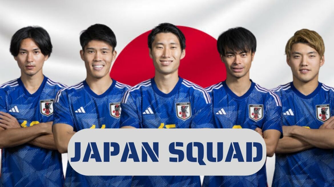 COUPE DU MONDE JAPON SQUAD 2022 |  ÉQUIPE OFFICIELLE |  SAMURAI BLEU