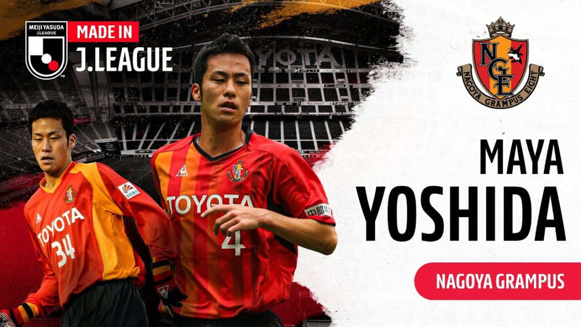 Capitaine japonaise Maya Yoshida |  Nagoya Grampus |  Fabriqué en J.LEAGUE