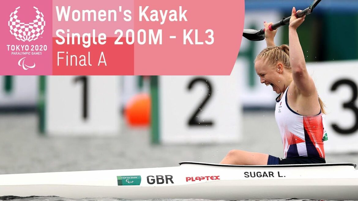 Kayak Femme Simple 200M - KL3 |  Finale A |  Sprint en canoë |  Jeux paralympiques de Tokyo 2020