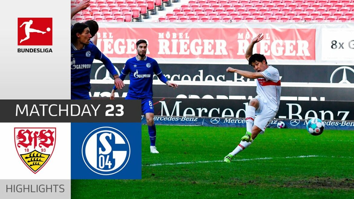 VfB Stuttgart - FC Schalke 04 |  5-1 |  Faits saillants |  23e journée – Bundesliga 2020/21