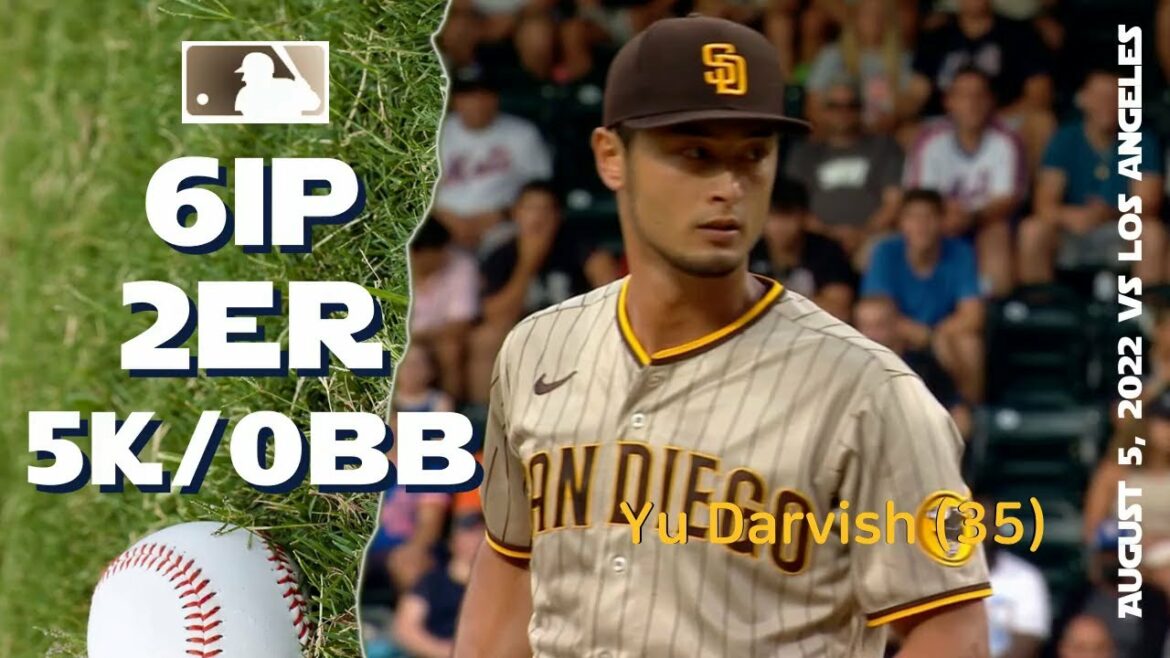 Yu Darvish Yu Darvish Oui | 7 août 2022 | Faits saillants de la MLB