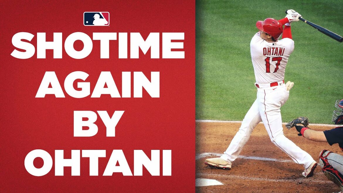 SHOHEI OHTANI HOMER ENCORE !!  (QUATRIÈME circuit de la saison en tête de la ligue !)