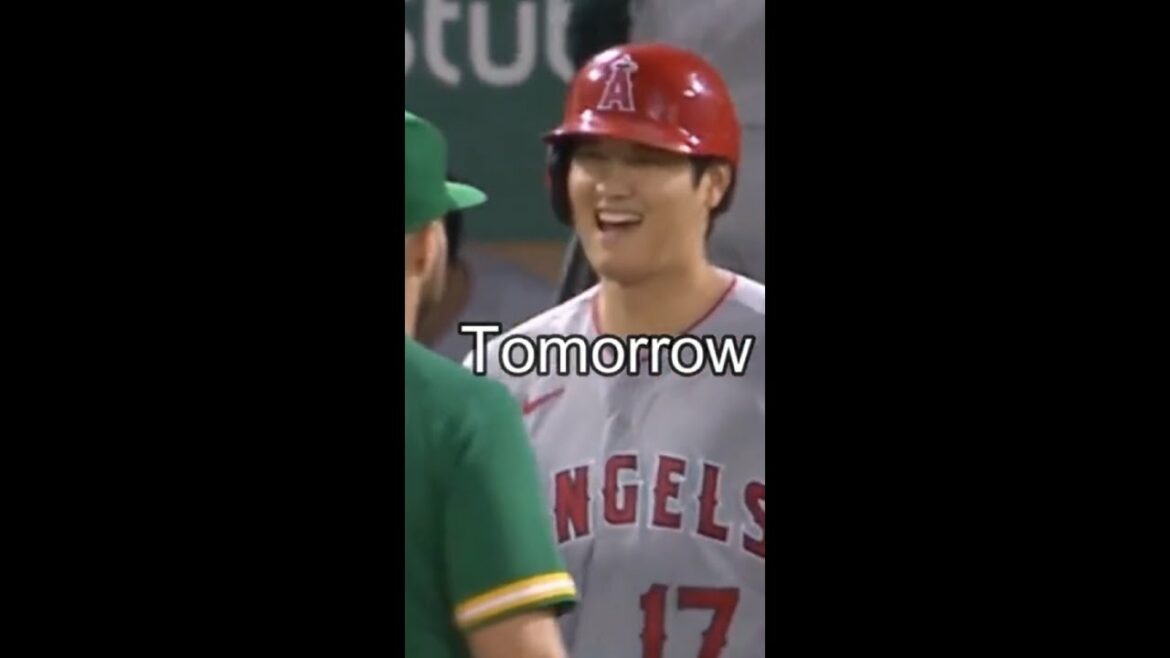 Shohei Ohtani - "La menace la plus drôle après avoir été touché par un lancer." 🏆 #shorts #mlb