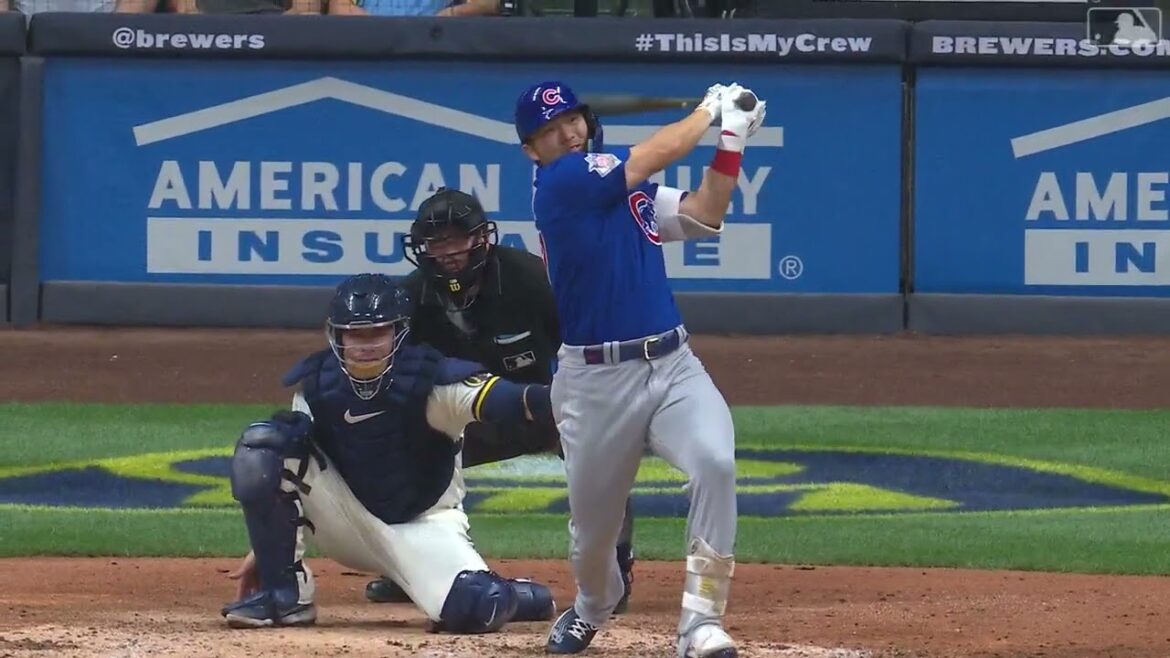 Coup de circuit à 2 points de Seiya Suzuki