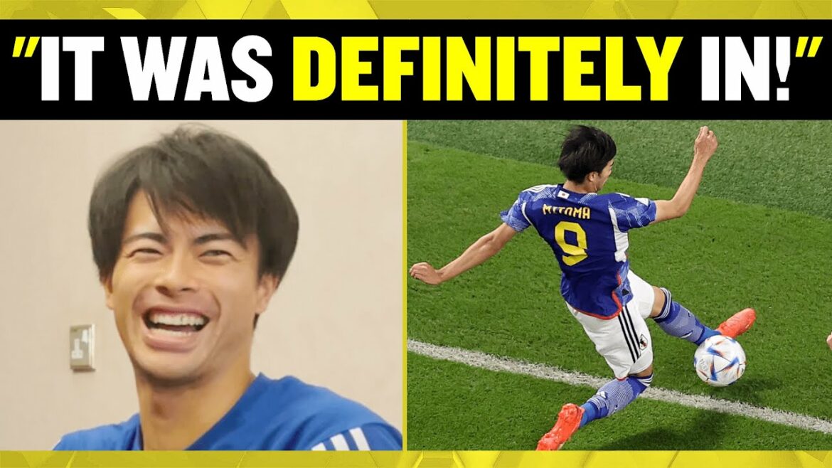 "J'AIME LE VAR !"  🤣 Le héros japonais Kaoru Mitoma dit que le ballon était IN pour sa passe décisive qui a renvoyé l'Allemagne à la maison !