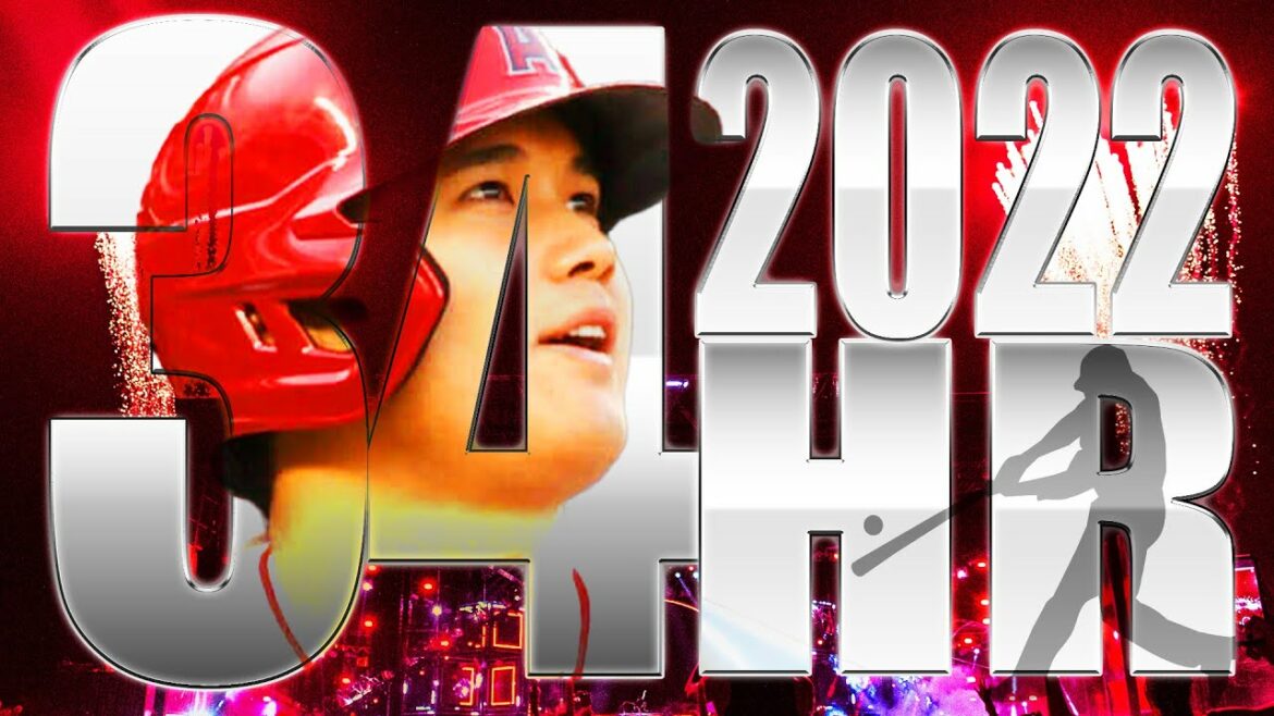 [ #大谷翔平 全34 ホームラン ] SHOHEI OHTANI 34 FAITS SAILLANTS DE LA COURSE À DOMICILE #Shohei Otani 2022