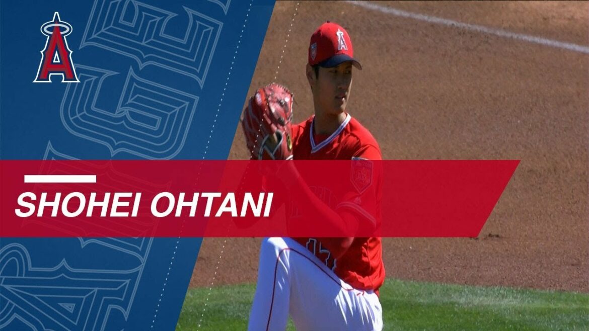 Shohei Ohtani fait ses débuts en tant que lanceur à l'entraînement de printemps 2018