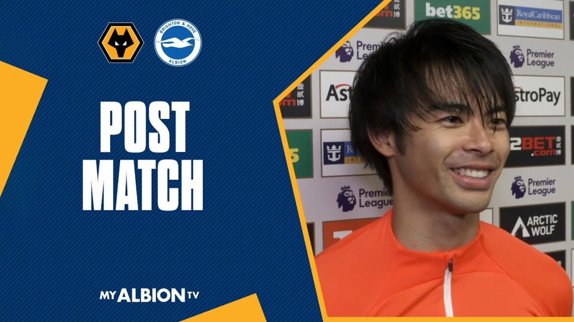 Kaoru Mitoma s'adapte bien à la Premier League !