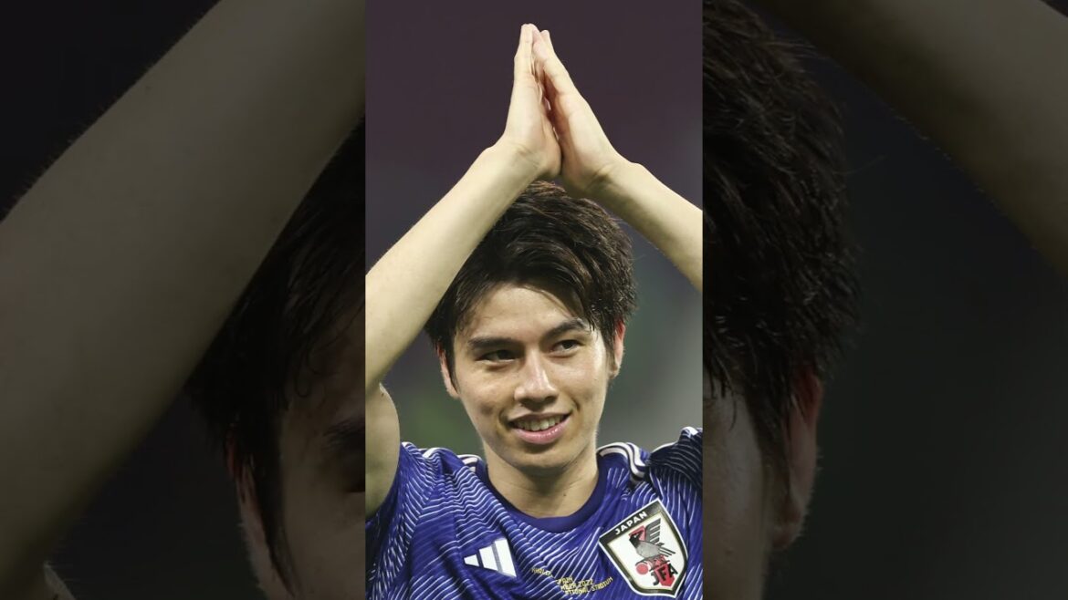 Ao Tanaka Goal😍 contre l'Espagne #fifaworldcup #qatar2022 #shorts #viral #tendance #footballshorts