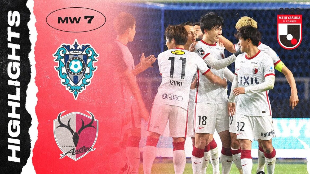 Le mode DIEU d'Ayase Ueda !  |  Avispa Fukuoka 0-1 Kashima Antlers |  Semaine 7 |  LIGUE J1 2022
