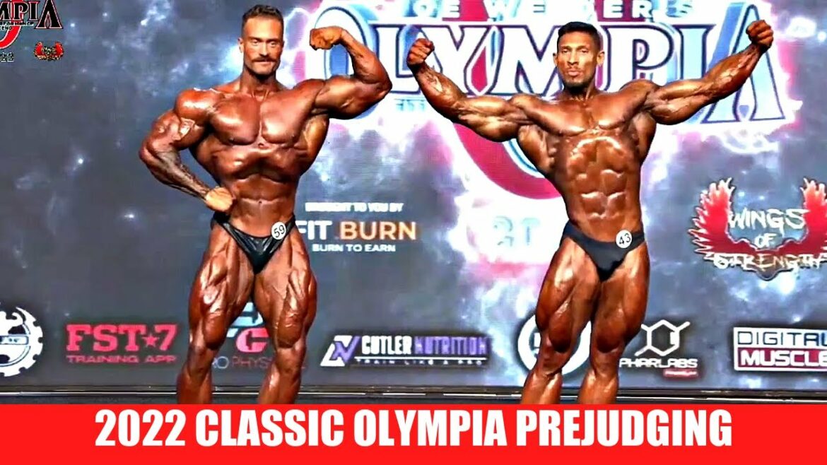 2022 Classic Physique Olympia Pré-jugement : Ramon Dino VS CBum !!!