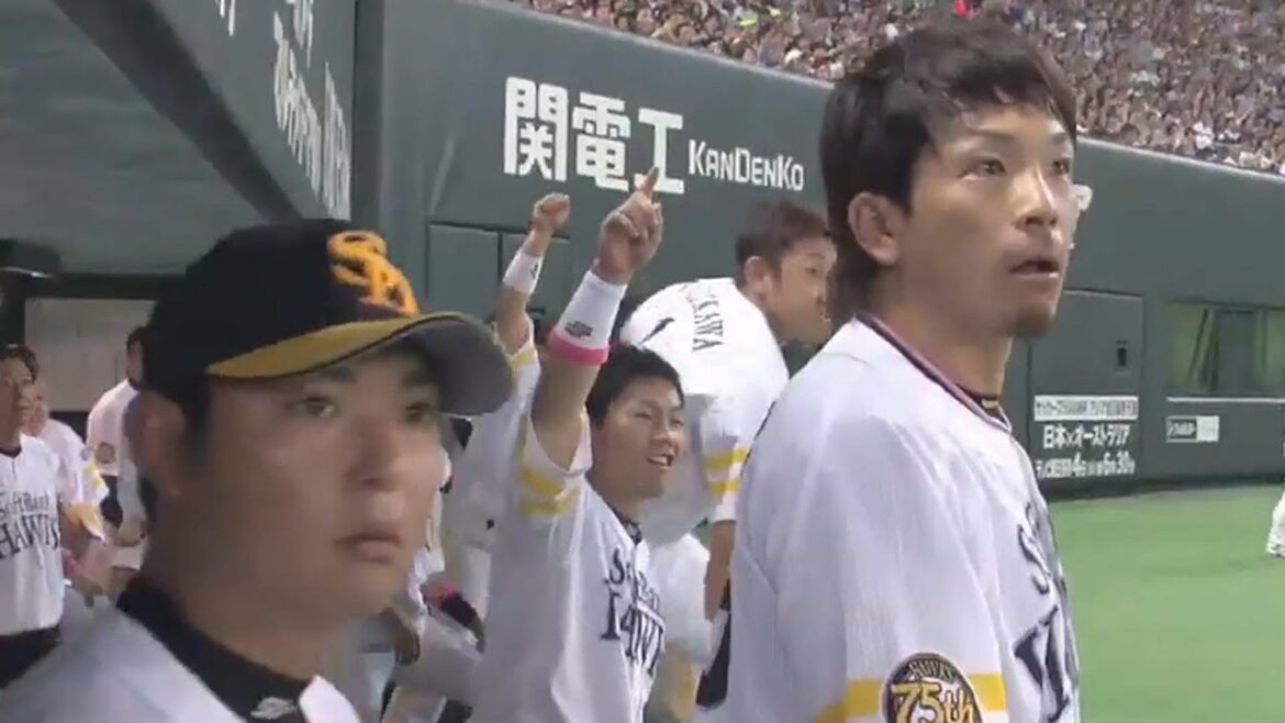 [Kenta Maeda tire !!]Yuki Yanagida frappe un coup dynamique "like"