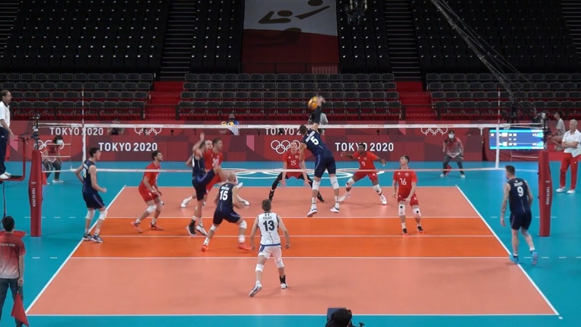 Osmany Juantorena - Meilleures actions des Jeux olympiques de volley-ball de Tokyo 2020