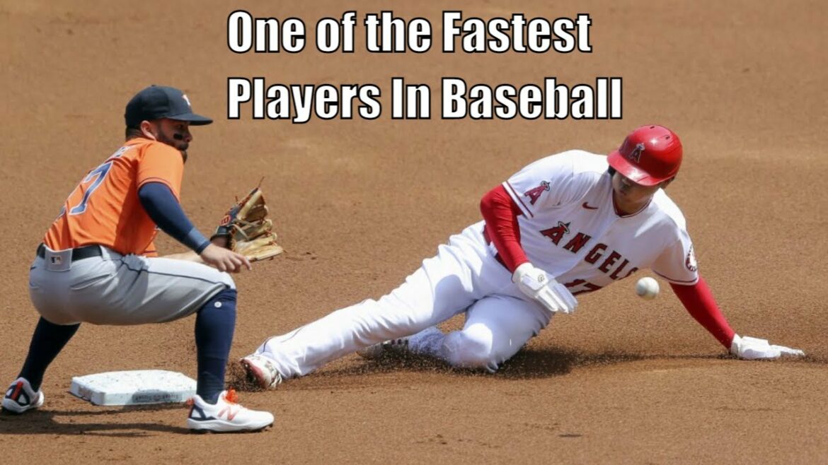 Shohei Ohtani est incroyablement rapide Shohei Ohtani est incroyablement rapide