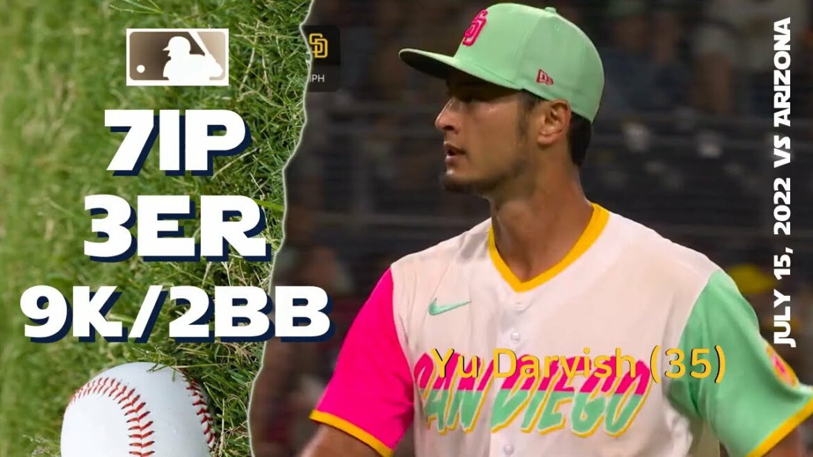 Yu Darvish Yu Darvish Oui | 15 juillet 2022 | Faits saillants de la MLB