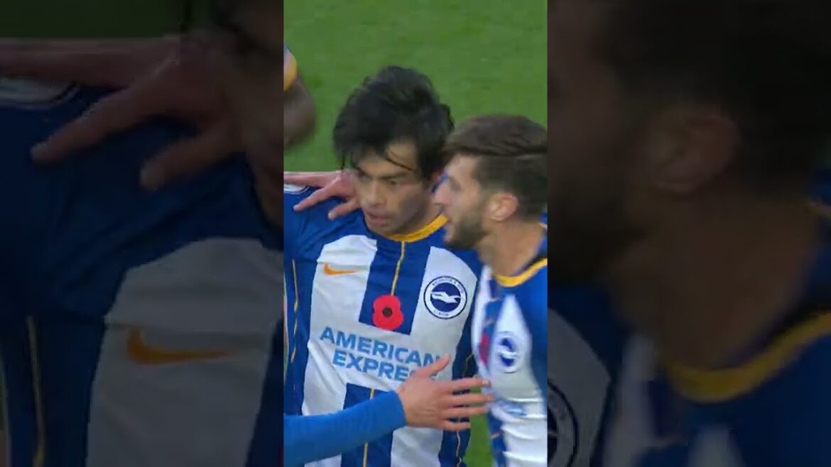 Kaoru Mitoma marque son premier but en Premier League