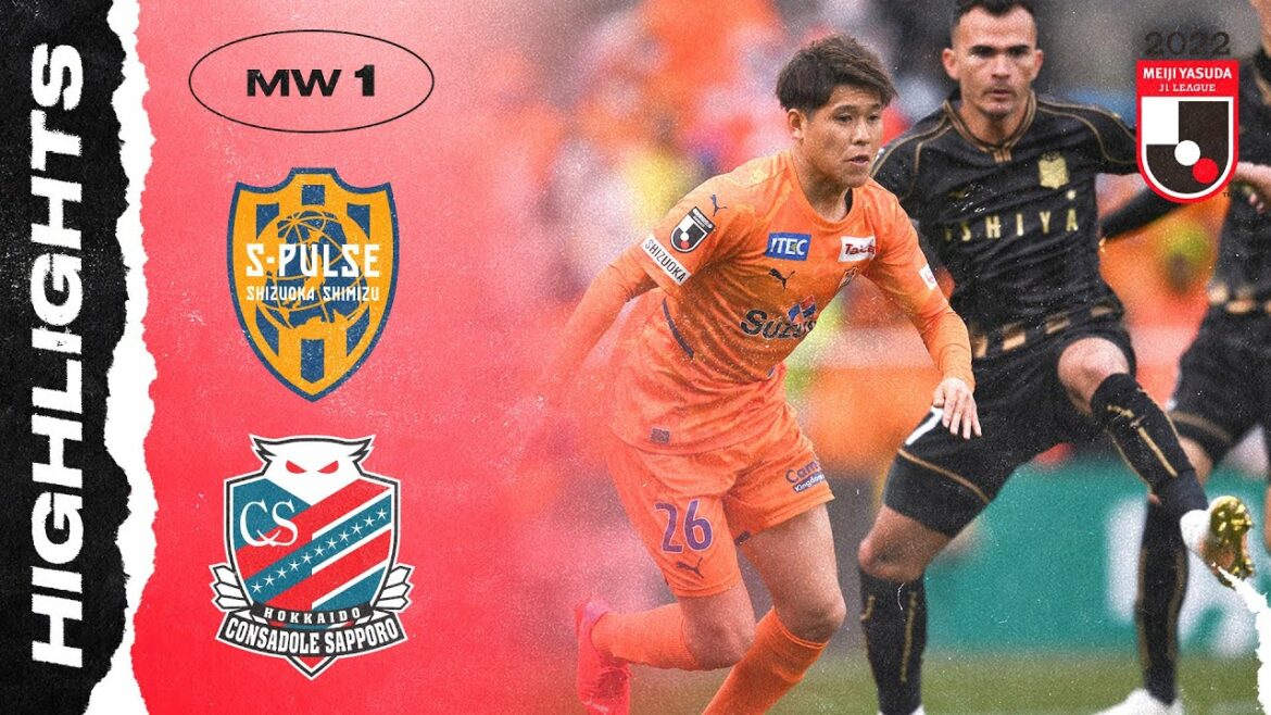 Pénalité SAUVÉE par Gonda !  |  Shimizu S-Pulse 1-1 Hokkaido Consadole Sapporo |  Semaine 1 |  LIGUE J1
