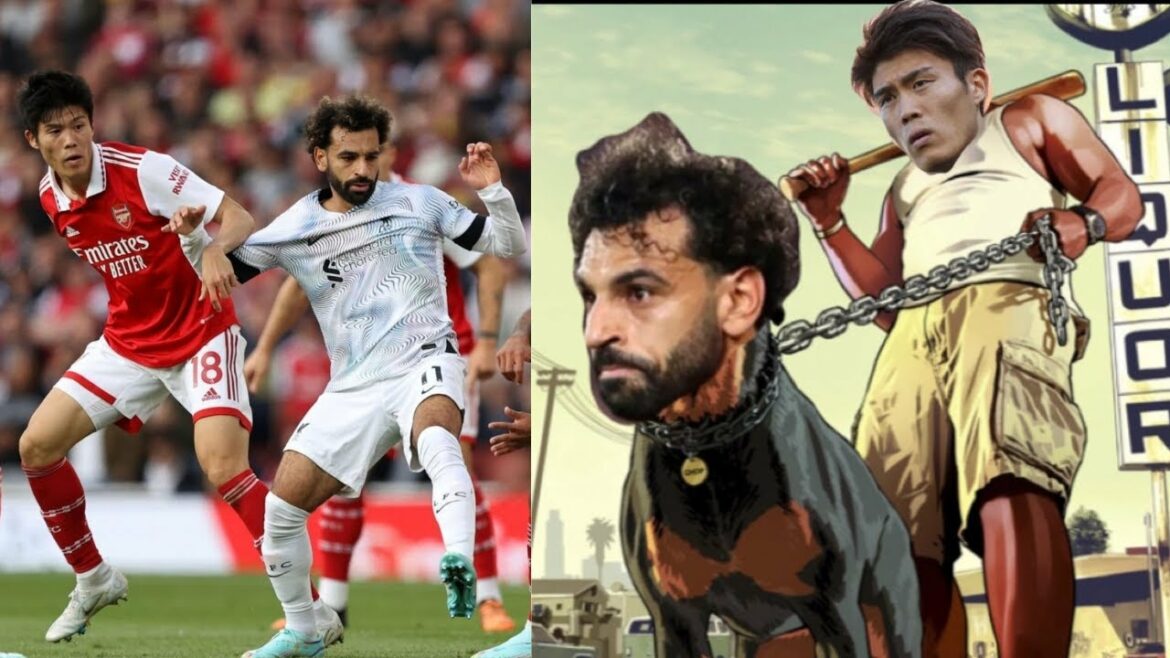 Tomiyasu empochant Salah !