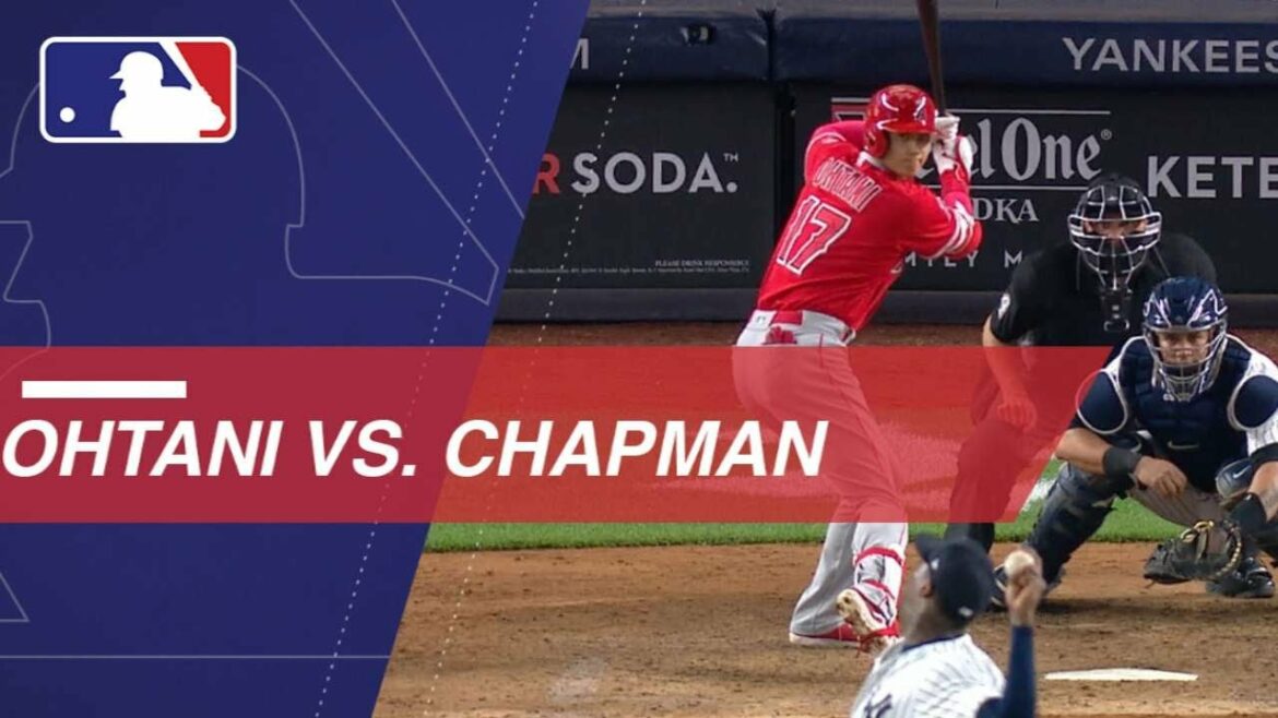 Shohei Ohtani affronte Aroldis Chapman à New York
