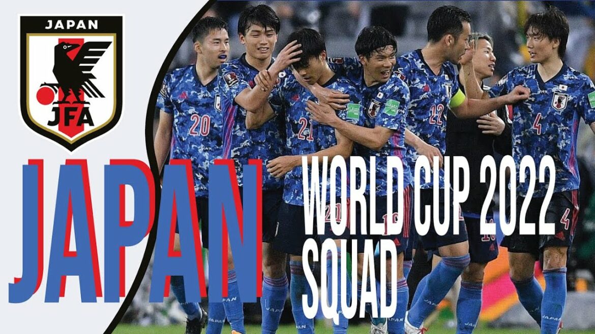Équipe du Japon pour la Coupe du monde 2022 #fifaworldcup #qatar2022 #japan