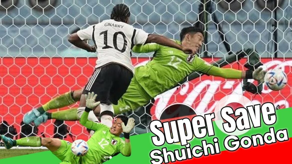 🔴Super sauvegarde Shuichi Gonda |  Japon contre Allemagne