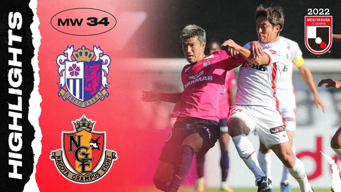 GAGNANT de dernière minute de Soma !  |  Cerezo Osaka 0-1 Nagoya Grampus |  MW 34 |  Ligue J1 2022