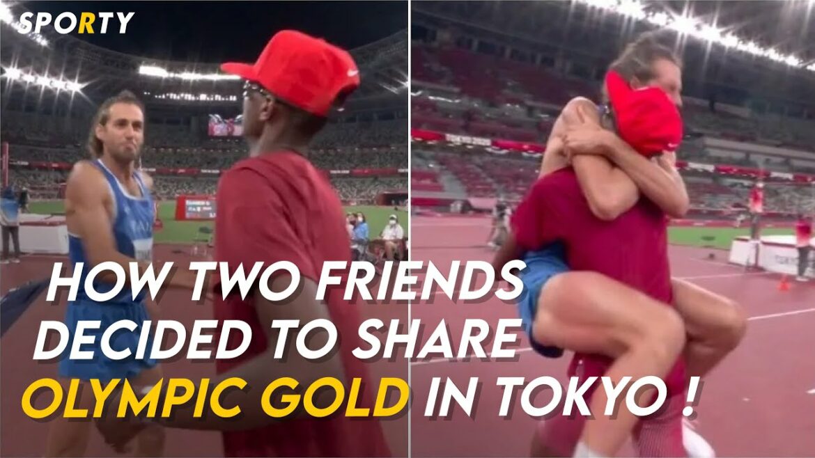 Comment deux amis ont décidé de partager l'or olympique aux Jeux olympiques de Tokyo 2020 !