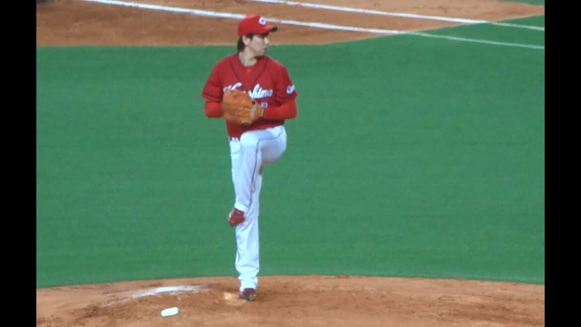 Forme de lancer de Kenta Maeda (avec ralenti)