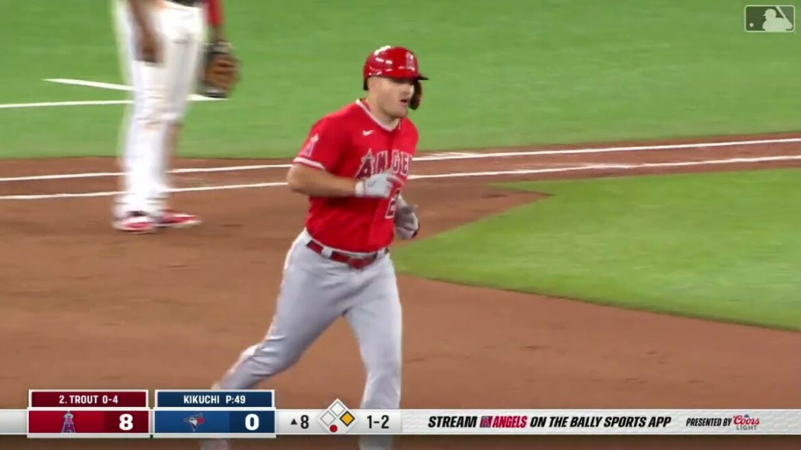 [MLB] Angels Trout frappe un gros coup de circuit de Yusei Kikuchi! Battez le record de buts de votre équipe !