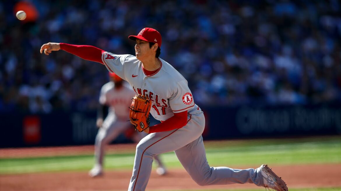 Shohei Ohtani est REMARQUABLE !  Élimine NEUF Blue Jays en 7 buts sans but !