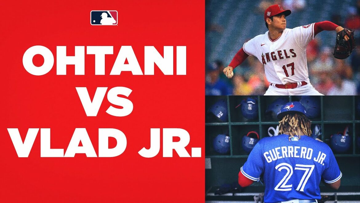 Affrontement des candidats MVP !  Shohei Ohtani et Vlad Guerrero Jr. s'affrontent pour 3 présences au bâton !