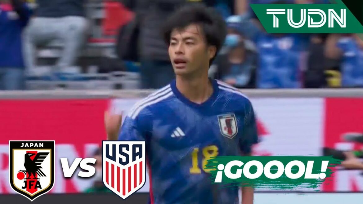 SAYONARA !  Kaoru Mitoma fait 2-0 |  Japon 2-0 États-Unis |  Amical international |  TUDN