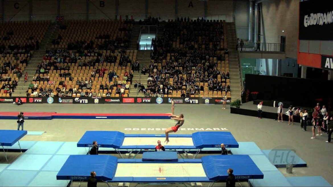 SCHMIDT Daniel (GER) - Mondiaux de trampoline 2015 - Qualification TR Routine 1