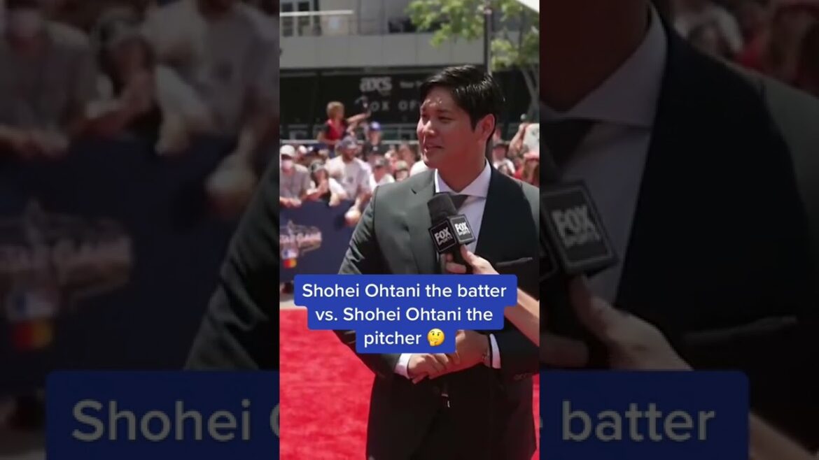 Qui avez-vous : Shohei Ohtani le frappeur ou Shohei Ohtani le lanceur ?  🤔 Shohei lui-même pèse