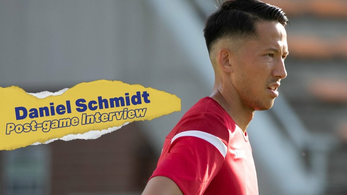 Entrevue d'après-match STVV - RWDM |  Daniel Schmidt |  STVV