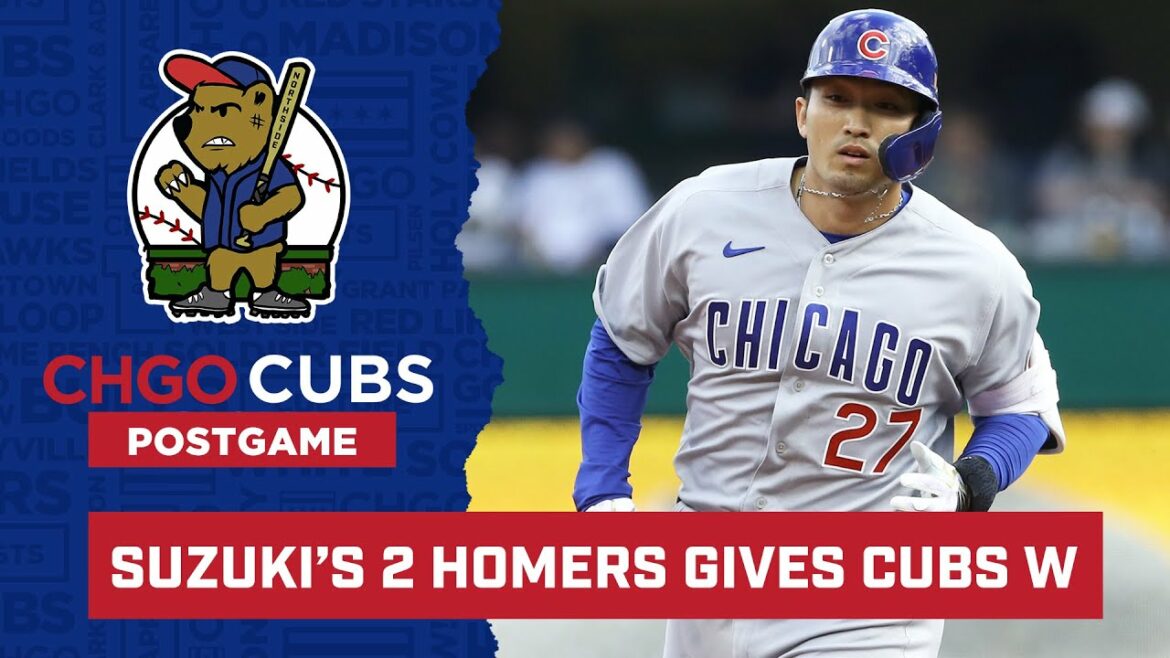 Les deux journées Home Run de Seiya Suzuki permettent aux Cubs de Chicago de vaincre les Pirates | Après-match CHGO Cubs Les deux journées Home Run de Seiya Suzuki permettent aux Cubs de Chicago de vaincre les Pirates | Après-match CHGO Cubs