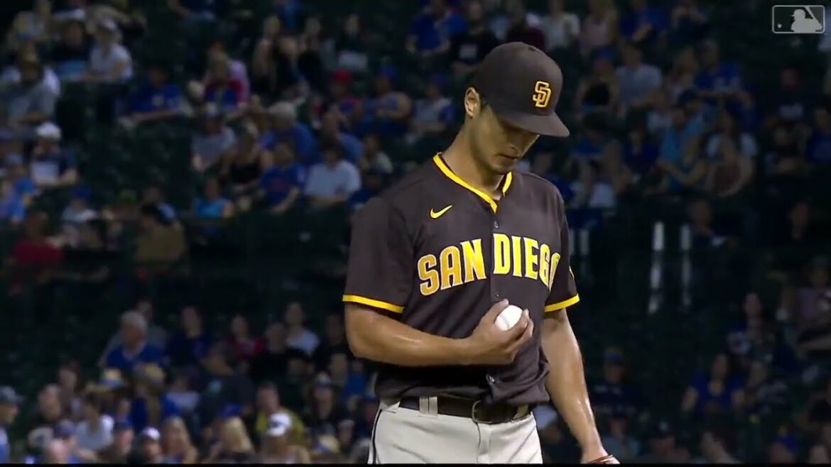 Yu Darvish a lancé 1 point en 8e manche contre les anciens Cubs ! 6ème victoire avec un relooking !