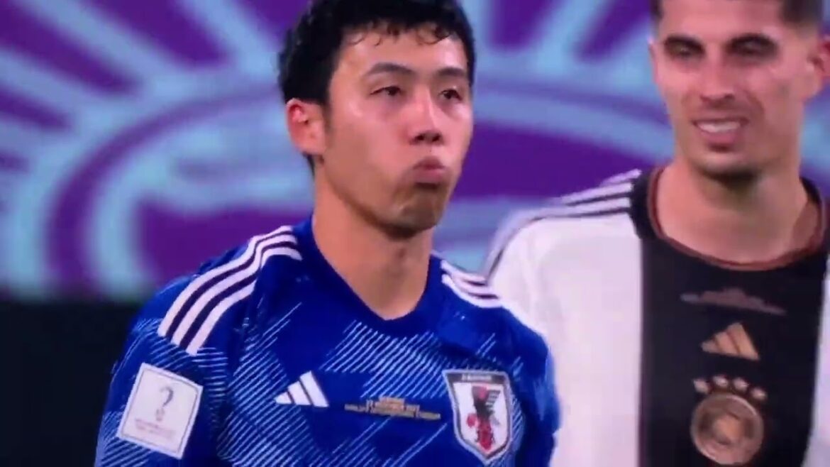 [Wataru Endo]Un super bénévole qui bouleverse physiquement l'équipe nationale allemande