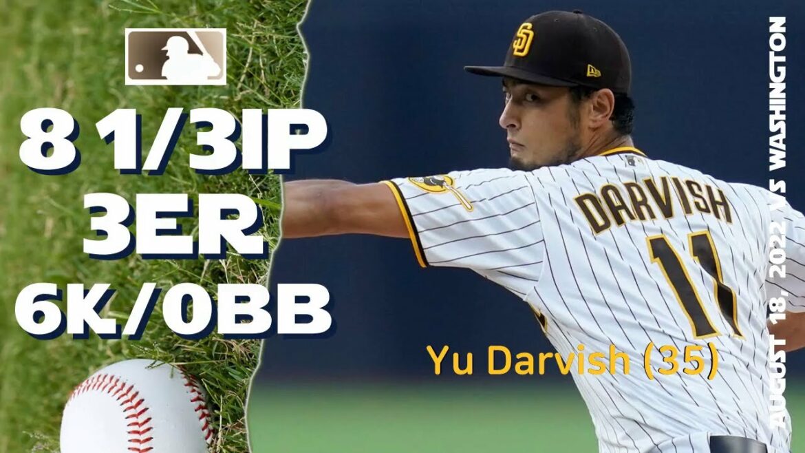 Yu Darvish Yu Darvish Oui | 18 août 2022 | Faits saillants de la MLB