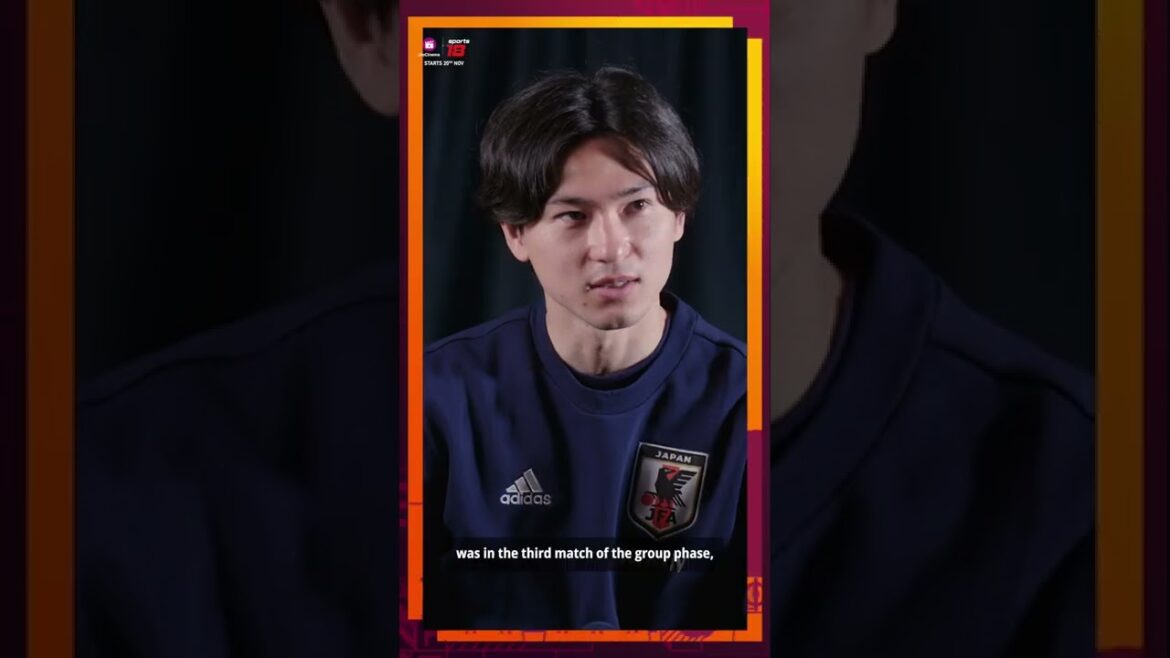 Takumi Minamino s'ouvre avant la Coupe du Monde de la FIFA, Qatar 2022 |  JioCinéma & Sports18